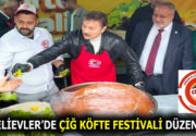 ”ÇİĞDER” FESTİVALDE 5 TON ÇİĞ KÖFTE DAĞITTI Çiğköfte Üreticileri Derneği