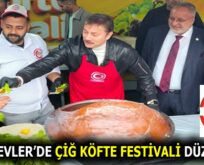 ”ÇİĞDER” FESTİVALDE 5 TON ÇİĞ KÖFTE DAĞITTI