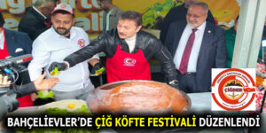 ”ÇİĞDER” FESTİVALDE 5 TON ÇİĞ KÖFTE DAĞITTI