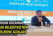 ESENLER’DE KENT KONSEYİ GERÇEKLEŞTİRİLDİ Esenler Kent Konseyi, Başkan Burhan Kocaman