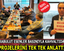 SONER KARABULUT ESENLER BASINIYLA KAHVALTIDA BULUŞTU, PROJELERİNİ ANLATTI