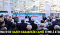 KAZIM KARABEKİR CAMİİ TEMELİ DUALARLA ATILDI