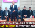 SULTANGAZİ MALATYALILAR DERNEĞİ’NDE GÜVEN TAZELENDİ