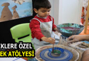 MİNİKLER ÇÖMLEK ATÖLYESİNDE TOPRAKLA BULUŞTU Esenler Belediyesi bünyesinde faaliyet gösteren