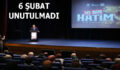 DEPREM ŞEHİTLERİ İÇİN DUALAR EDİLDİ