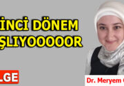 İKİNCİ DÖNEM BAŞLIYOOOOOR Birinci dönem bitti. Karneler alındı. Kimileri derin