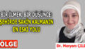 BİR İLMEK, BİR DÜŞÜNCE: ŞEHİRDE SAKİN KALMANIN EN ESKİ YOLU