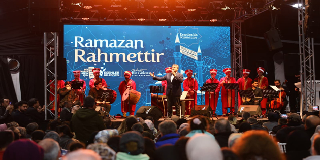 ESENLER’DE RAMAZAN DOLU DOLU GEÇİYOR