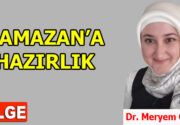 RAMAZAN’A HAZIRLIK Koşuşturmanın arasına serpiştirilen küçük molalar, sade sofralar ve