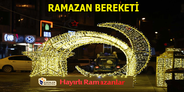 ESENLER’DE RAMAZAN COŞKUSU DEVAM EDİYOR