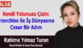 Kendi Yolunuzu Çizin: Franchise ile İş Dünyasına Cesur Bir Adım