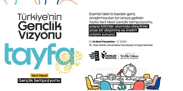 YENİ NESİL GENÇLİK VİZYONU SEMPOZYUMLA ELE ALINACAK