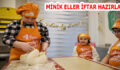 ESENLERLİ MİNİKLER İFTAR HAZIRLADI
