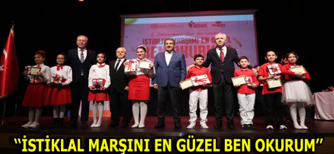 ESENLER’DE İSTİKLAL MARŞINI EN GÜZEL OKUYANLAR HÜNERLERİNİ SERGİLEDİ