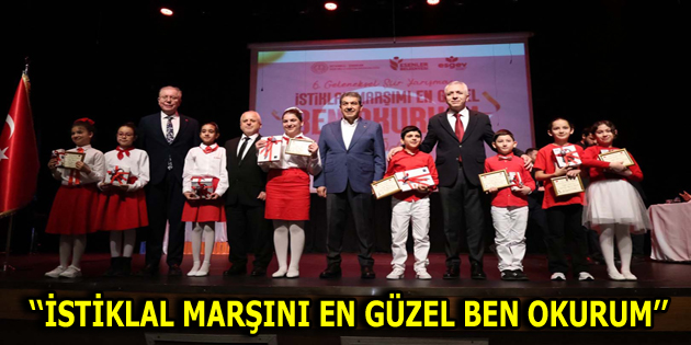 ESENLER’DE İSTİKLAL MARŞINI EN GÜZEL OKUYANLAR HÜNERLERİNİ SERGİLEDİ