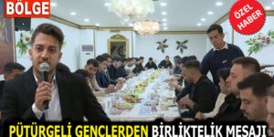PÜTÜRGELİ GENÇLER RAMAZAN SOFRASINDA BULUŞTU
