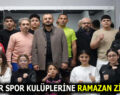 AMATÖR SPOR KULÜPLERİNE RAMAZAN ZİYARETİ