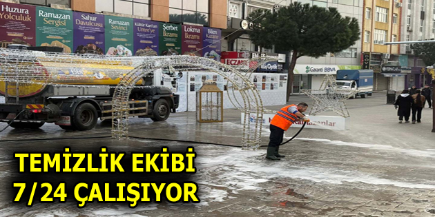 ESENLER DÖRTYOL’DA TEMİZLİK ÇALIŞMALARI ARALIKSIZ DEVAM EDİYOR