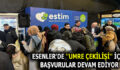ESENLER’DE ”UMRE ÇEKİLİŞİ” İÇİN BAŞVURULAR DEVAM EDİYOR