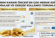 Yatırım Kararı Öncesi En Çok Merak Edilen Sorular ve Gerçek