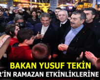 BAKAN TEKİN ESENLER’İN RAMAZAN ETKİNLİKLERİNE KATILDI