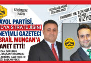 ANAYOL PARTİSİ, MEDYA STRATEJİSİNİ CEBRAİL MUNGAN’A EMANET ETTİ! Basından Sorumlu