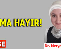 İDAMA HAYIR!