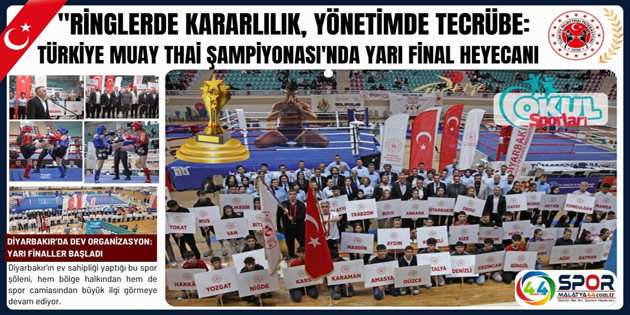 Türkiye Muay Thai Şampiyonası’nda Yarı Final Heyecanı