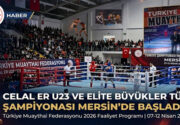 MUAY THAİ CELAL ER U23 VE ELITE BÜYÜKLER TÜRKİYE ŞAMPİYONASI