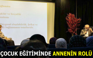 ESENLER’DE ”ÇOCUK EĞİTİMİNDE ANNE” SEMİNERİ DÜZENLENDİ