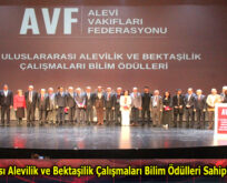 4. Uluslararası Alevilik ve Bektaşilik Çalışmaları Bilim Ödülleri Töreni AKM’de gerçekleştirildi