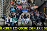 12 ÜLKEDEN 125 ÇOCUK ESENLER’E GELDİ