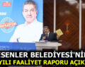 ESENLER BELEDİYESİ’NİN 2025 YILI FAALİYET RAPORU AÇIKLANDI