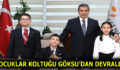 ÇOCUKLAR, BAŞKAN GÖKSU’NUN KOLTUĞUNDA!
