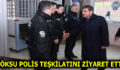 TEVFİK GÖKSU, POLİS TEŞKİLATINI ZİYARET ETTİ