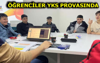 ESENLERLİ ÖĞRENCİLER YKS PROVASI YAPTI