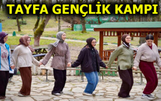 TAYFA GENÇLİK KAMPI EĞİTİMLERİNE DEVAM EDİYOR