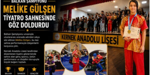 Balkan Şampiyonu Melike Gülşen, Tiyatro Sahnesinde Göz Doldurdu