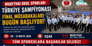 Muaythai Okul Sporları Türkiye Şampiyonası Final Heyecanı Başlıyor