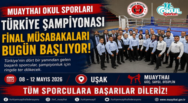 Muaythai Okul Sporları Türkiye Şampiyonası Final Heyecanı Başlıyor