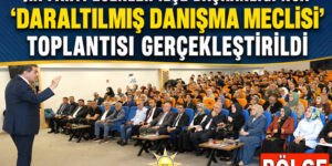 AK PARTİ ESENLER İLÇE BAŞKANLIĞI’NCA ”DARALTILMIŞ DANIŞMA MECLİSİ” TOPLANTISI GERÇEKLEŞTİRİLDİ