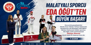 Malatyalı Sporcu Eda Öğüt’ten Büyük Başarı!