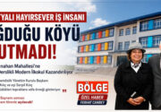 MALATYALI HAYIRSEVER İŞ İNSANI, DOĞDUĞU TOPRAKLARI UNUTMADI Malatya Şahnahan Mahallesi’ne
