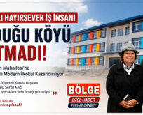 MALATYALI HAYIRSEVER İŞ İNSANI, DOĞDUĞU TOPRAKLARI UNUTMADI