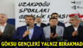 BAŞKAN GÖKSU GENÇLERLE BİR ARAYA GELDİ