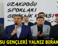 BAŞKAN GÖKSU GENÇLERLE BİR ARAYA GELDİ