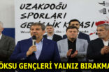 BAŞKAN GÖKSU GENÇLERLE BİR ARAYA GELDİ