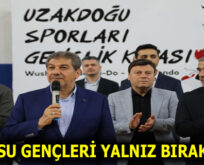 BAŞKAN GÖKSU GENÇLERLE BİR ARAYA GELDİ