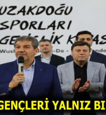 BAŞKAN GÖKSU GENÇLERLE BİR ARAYA GELDİ