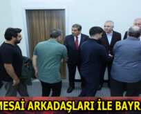 GÖKSU MESAİ ARKADAŞLARI İLE BAYRAMLAŞTI